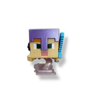 Mattel Minecraft Mini Mode Spawn Egg Collectible Figure Honorable Alex 1.5” Toy